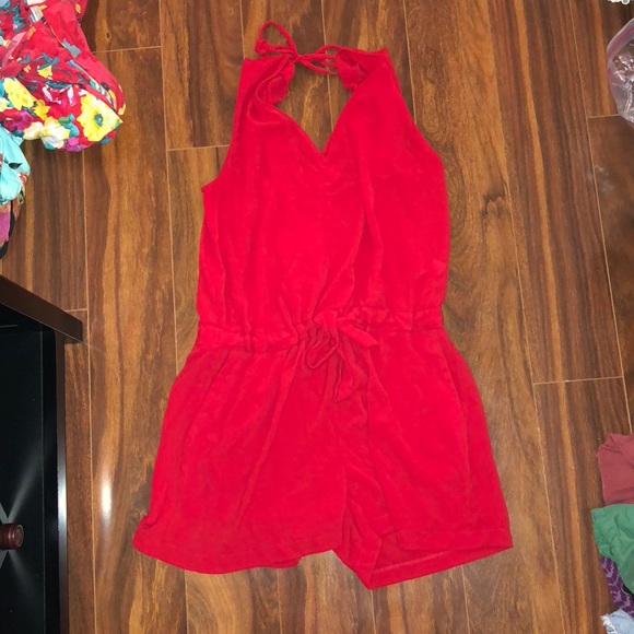 Zara Pants - Zara red romper